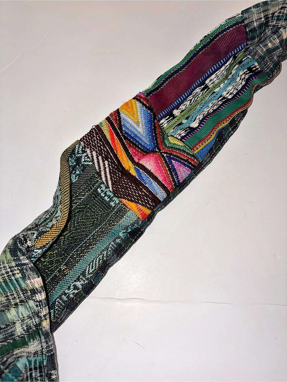 Multicolor Patchwork Bohemian Style Bag - Picture 11 of 16